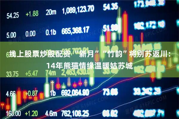 线上股票炒股配资 “新月”“竹韵”将别苏返川：14年熊猫情缘温暖姑苏城